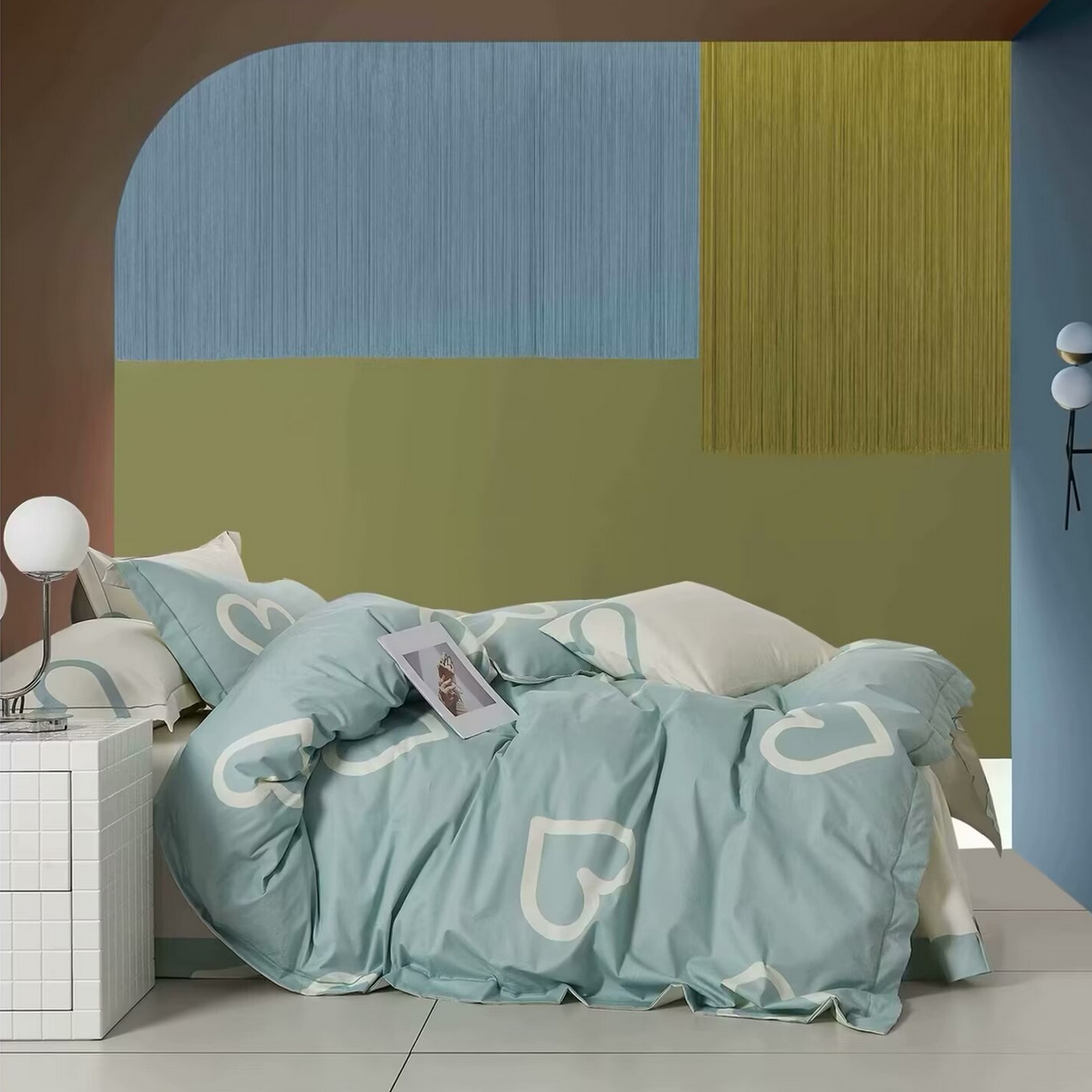 91家纺网 家纺一手货源 找家纺 （总）未来家居 JAMES KELLY （铂金凯丽）2025新款40支13376全棉印染铂金长绒棉四件套-系列4