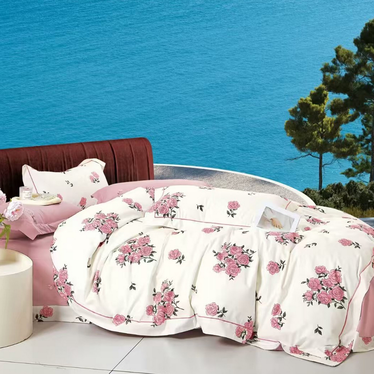 91家纺网 家纺一手货源 找家纺 （总）未来家居 JAMES KELLY （铂金凯丽）2025新款40支13376全棉印染铂金长绒棉四件套-大号1