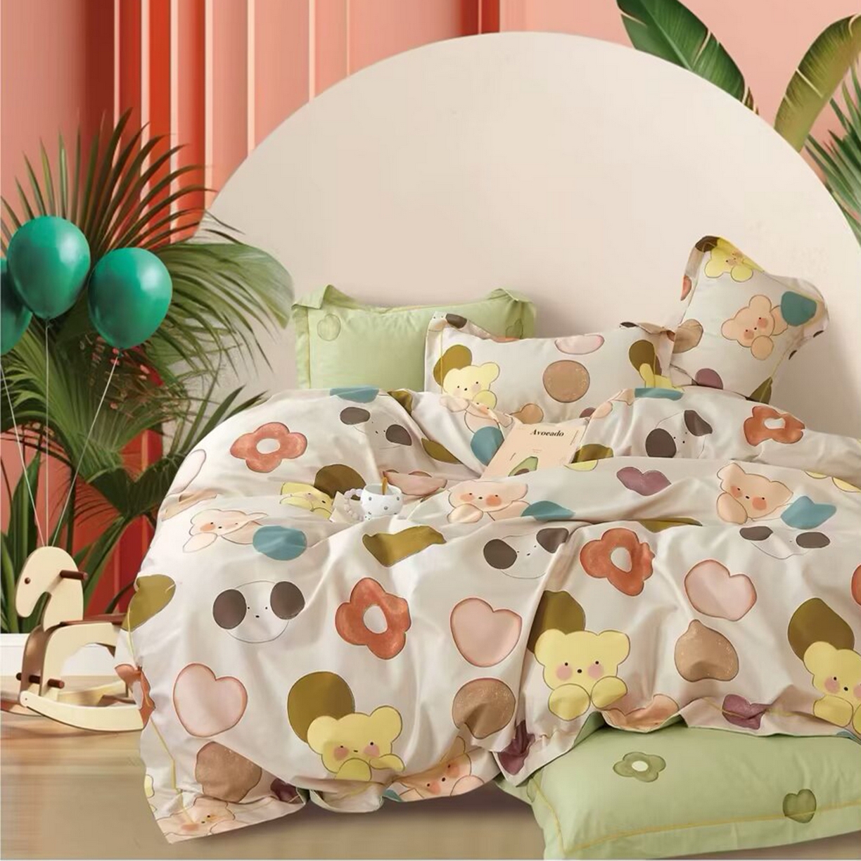 91家纺网 家纺一手货源 找家纺 （总）未来家居 JAMES KELLY （铂金凯丽）2025新款40支13376全棉印染铂金长绒棉四件套-系列4