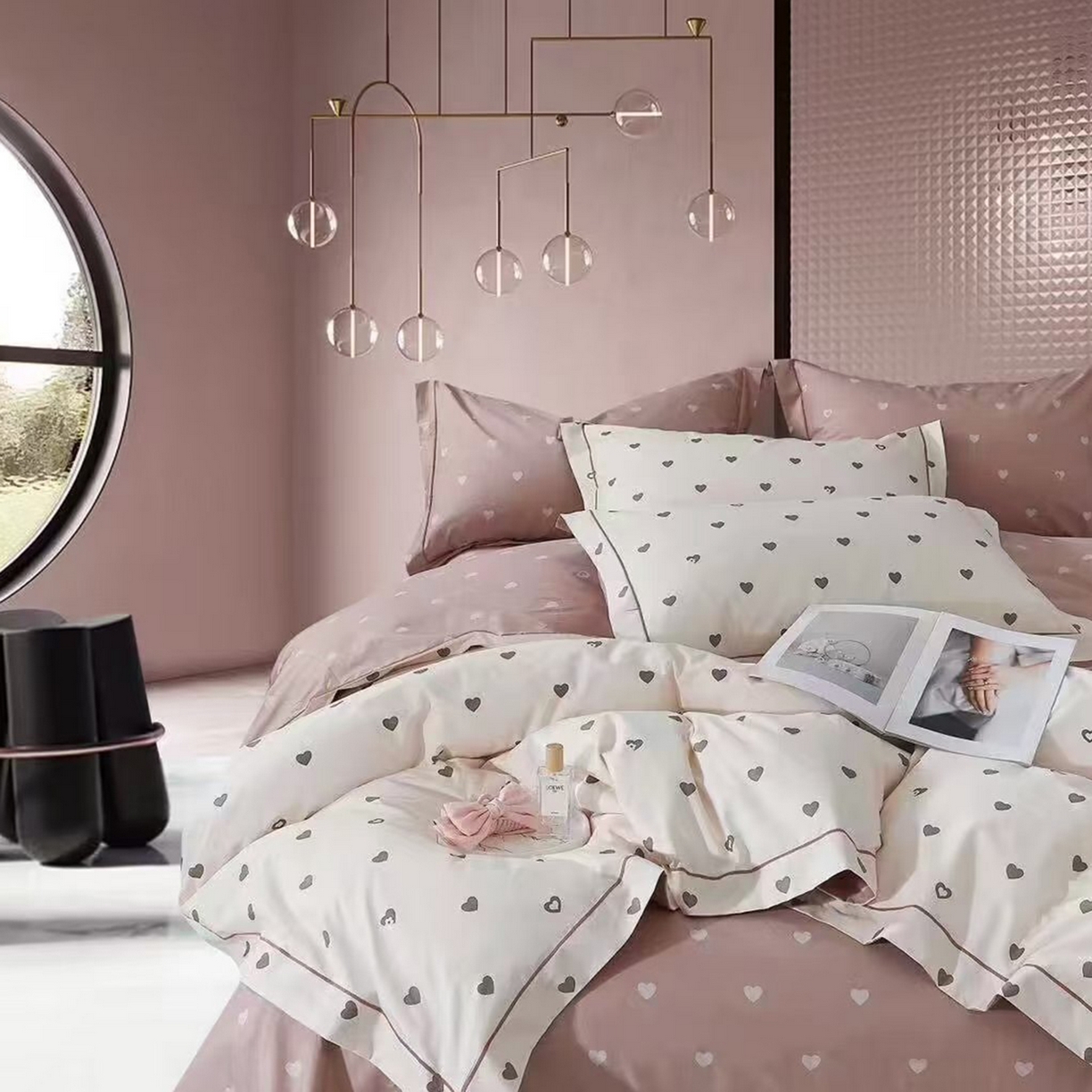 91家纺网 家纺一手货源 找家纺 （总）未来家居 JAMES KELLY （铂金凯丽）2025新款40支13376全棉印染铂金长绒棉四件套-大号1