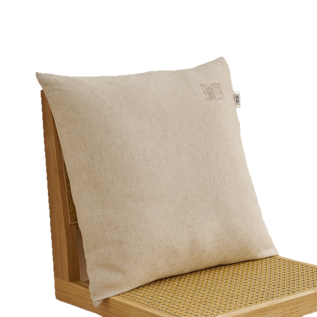 91家纺网 家纺一手货源 找家纺 （总）良品汇馆 2026【简约棉麻抱枕】办公室午休枕沙发椅子坐垫多功能腰靠纯色