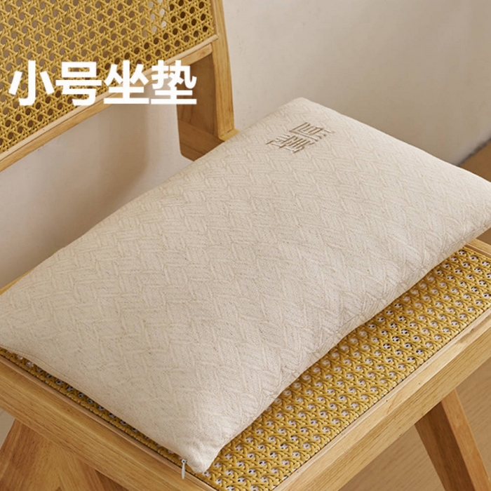 91家纺网 家纺一手货源 找家纺 （总）良品汇馆 2026【简约棉麻抱枕】办公室午休枕沙发椅子坐垫多功能腰靠纯色