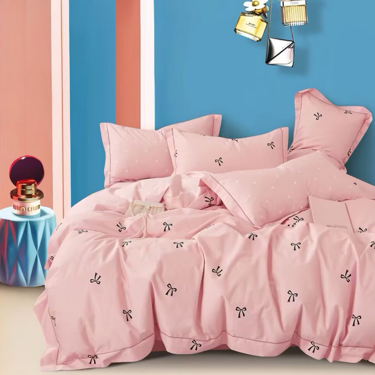 91家纺网 家纺一手货源 找家纺 （总2）未来家居 JAMES KELLY （铂金凯丽）2025新款40支13376全棉印染铂金长绒棉四件套-系列4