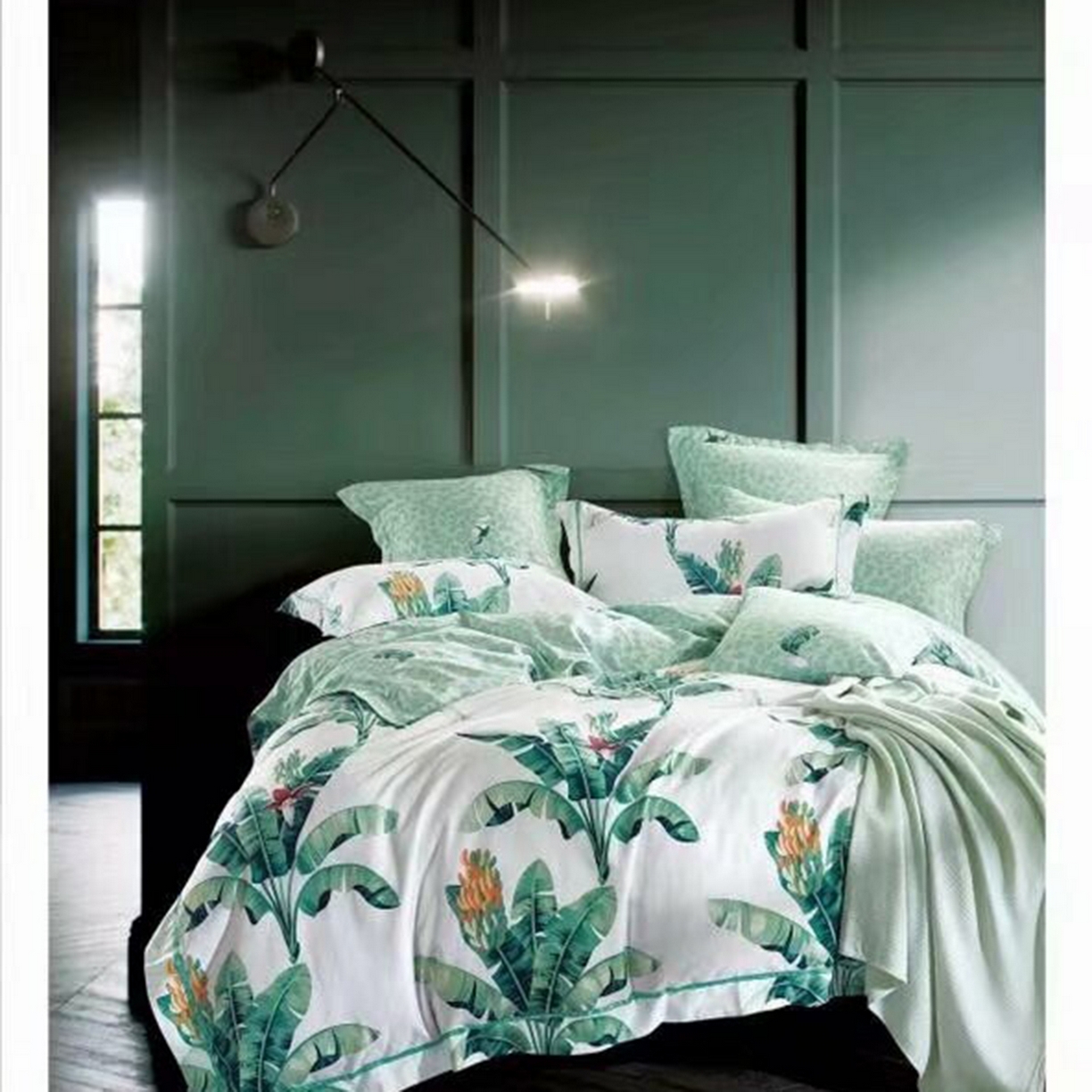 91家纺网 家纺一手货源 找家纺 （总）未来家居 JAMES KELLY （铂金凯丽）2026新款40支13376全棉印染铂金长绒棉四件套-大号2