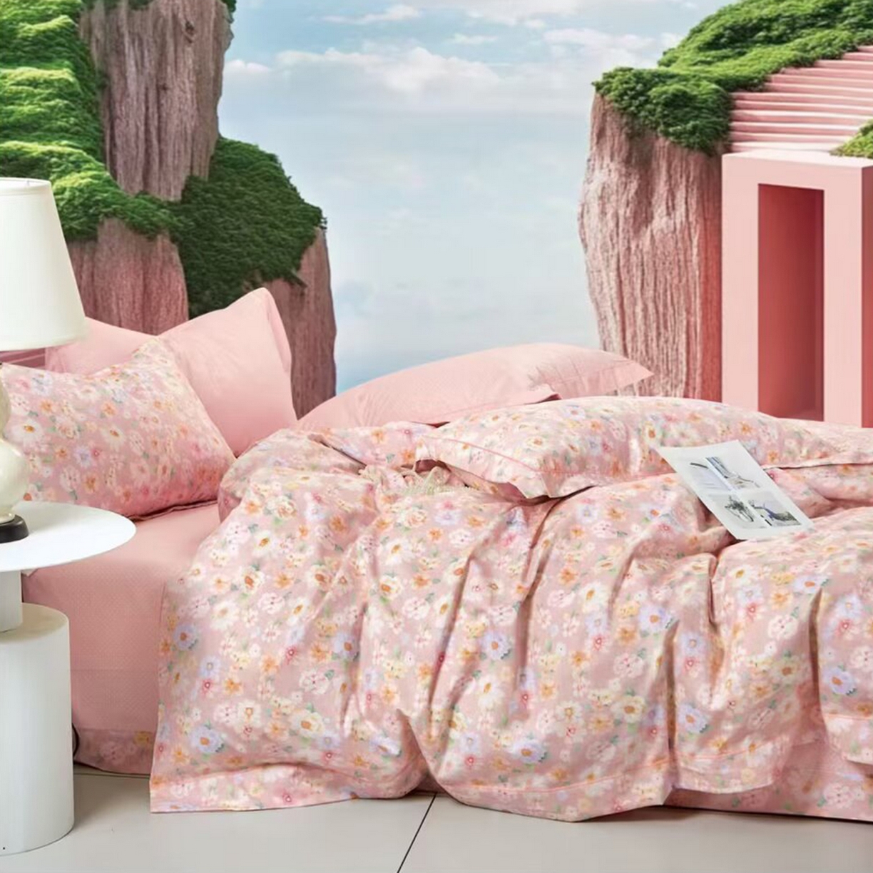 91家纺网 家纺一手货源 找家纺 （总2）未来家居 JAMES KELLY （铂金凯丽）2025新款40支13376全棉印染铂金长绒棉四件套-系列4