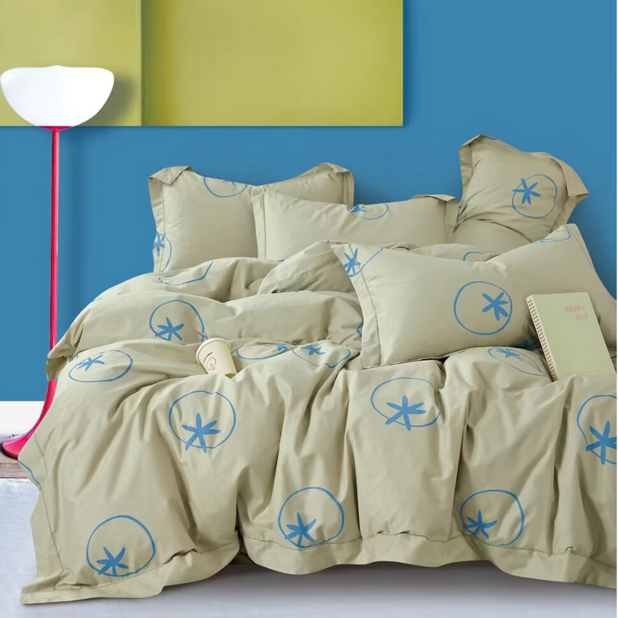 91家纺网 家纺一手货源 找家纺 （总2）未来家居 JAMES KELLY （铂金凯丽）2025新款40支13376全棉印染铂金长绒棉四件套-系列4