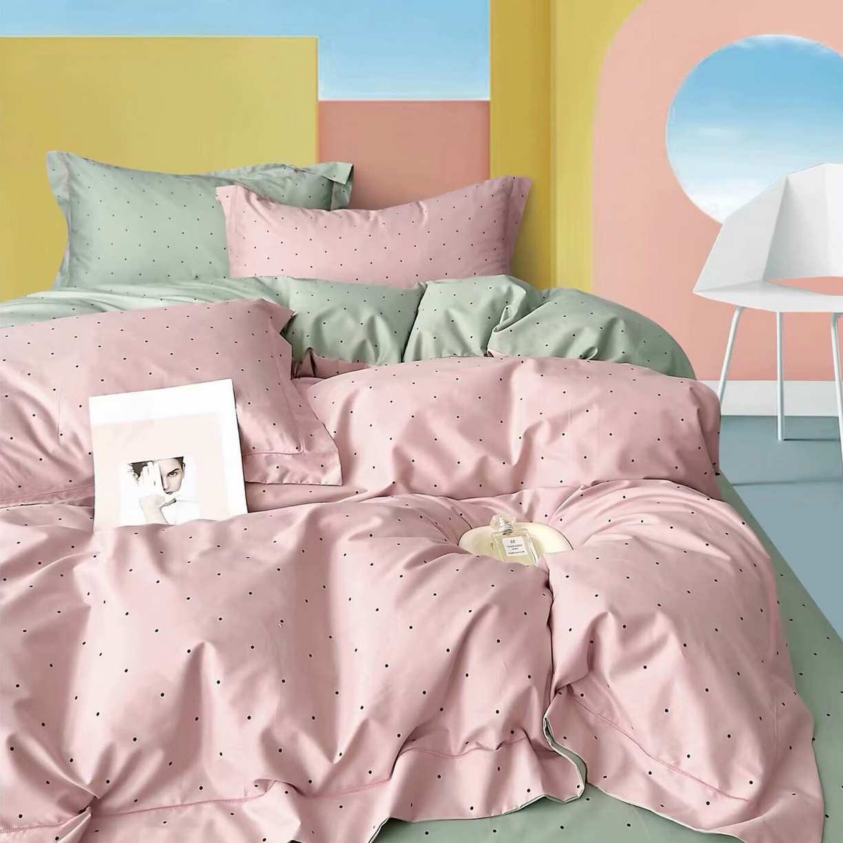 91家纺网 家纺一手货源 找家纺 （总2）未来家居 JAMES KELLY （铂金凯丽）2025新款40支13376全棉印染铂金长绒棉四件套-系列4