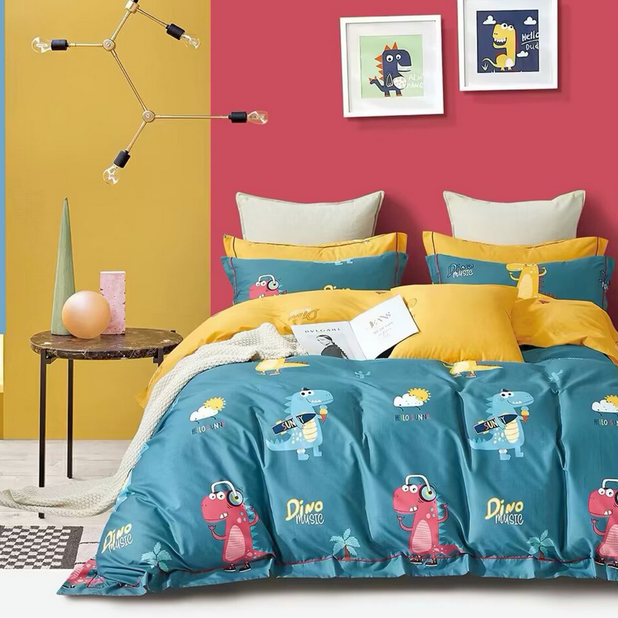 91家纺网 家纺一手货源 找家纺 （总2）未来家居 JAMES KELLY （铂金凯丽）2025新款40支13376全棉印染铂金长绒棉四件套-系列4