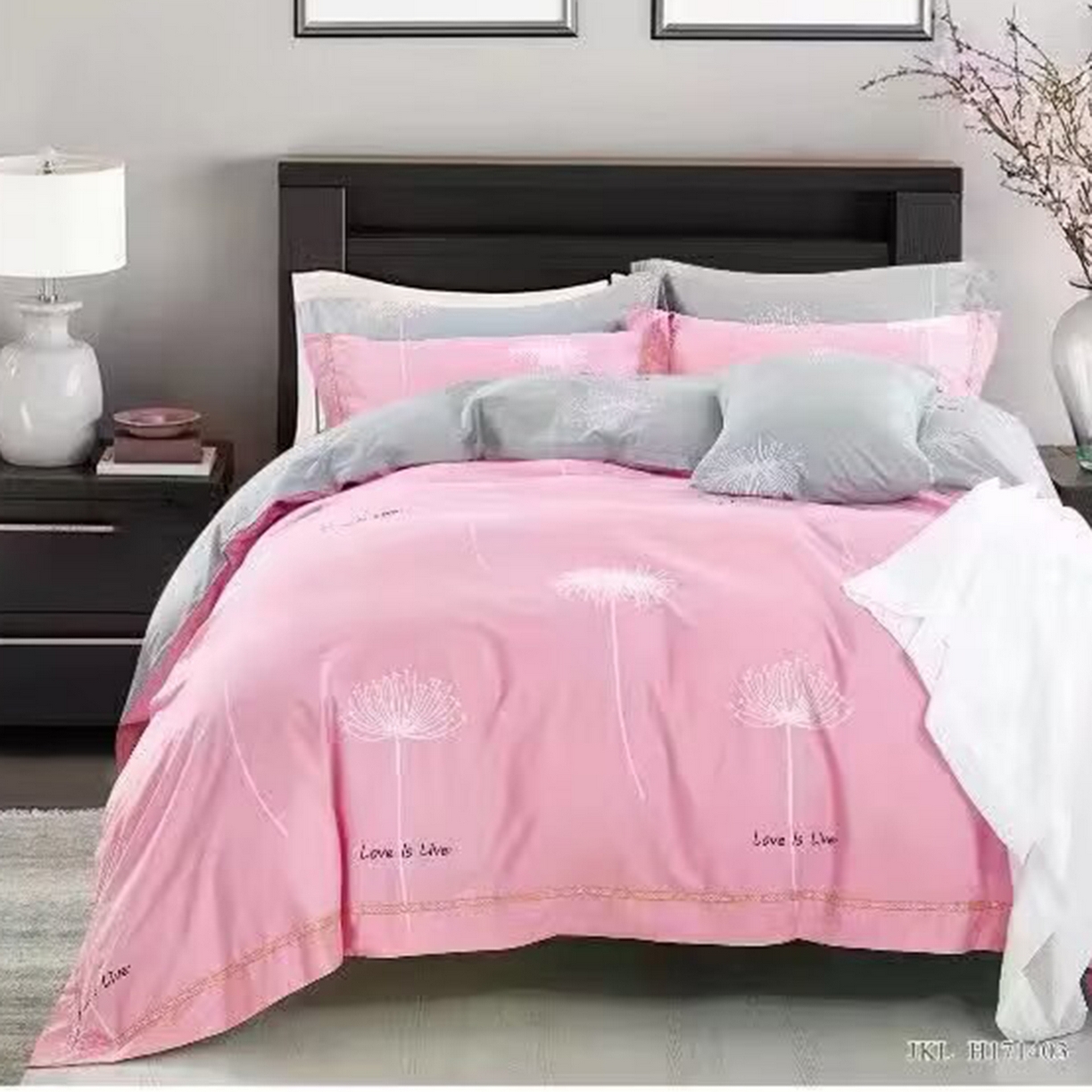 91家纺网 家纺一手货源 找家纺 （总2）未来家居 JAMES KELLY （铂金凯丽）2025新款40支13376全棉印染铂金长绒棉四件套-系列4