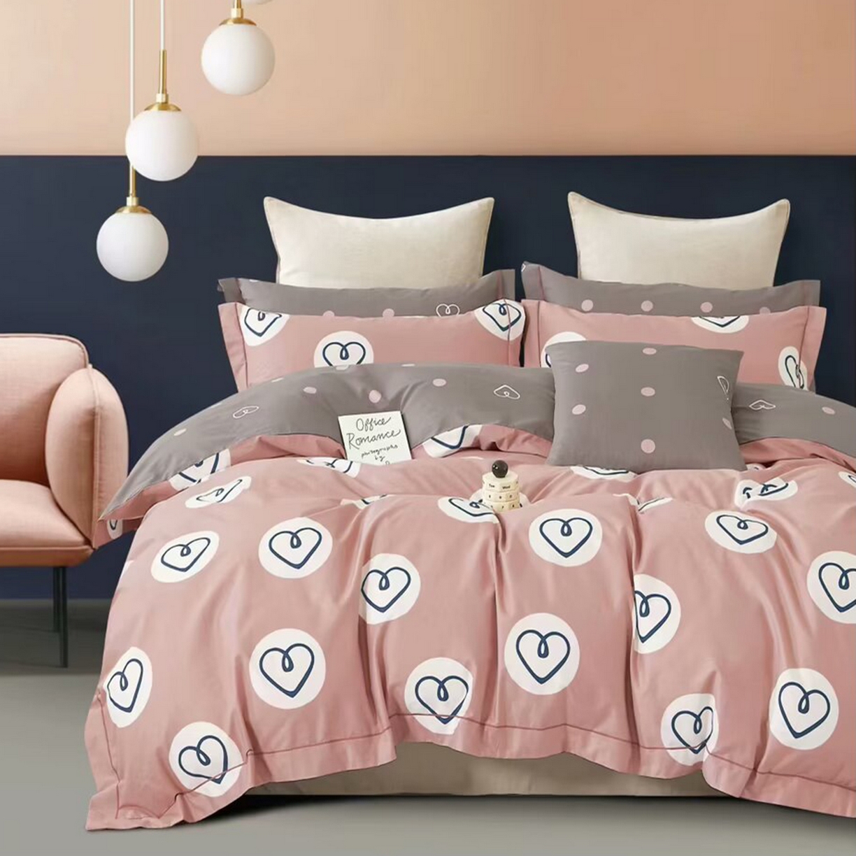 91家纺网 家纺一手货源 找家纺 （总）未来家居 JAMES KELLY （铂金凯丽）2025新款40支13376全棉印染铂金长绒棉四件套-系列6