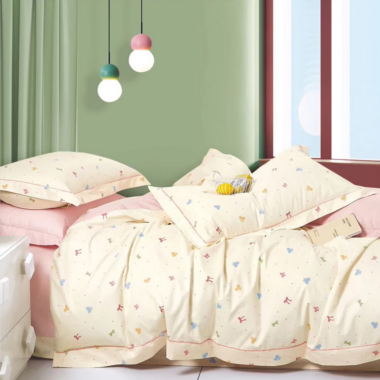 91家纺网 家纺一手货源 找家纺 （总）未来家居 JAMES KELLY （铂金凯丽）2025新款40支13376全棉印染铂金长绒棉四件套-系列6