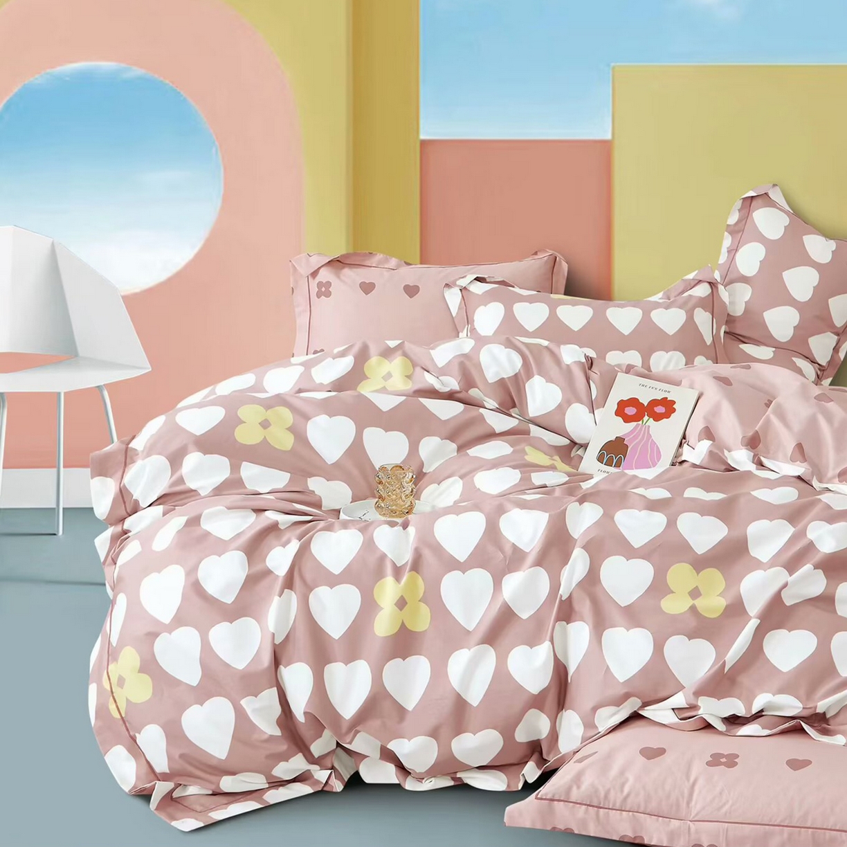 91家纺网 家纺一手货源 找家纺 （总）未来家居 JAMES KELLY （铂金凯丽）2025新款40支13376全棉印染铂金长绒棉四件套-系列6