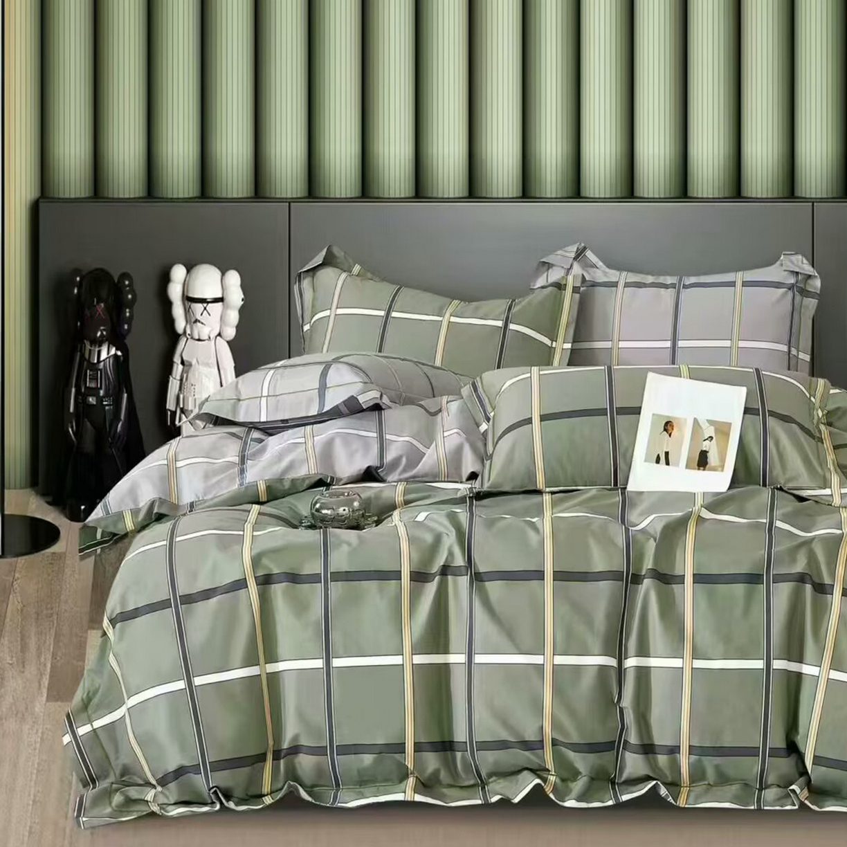 91家纺网 家纺一手货源 找家纺 （总）未来家居 JAMES KELLY （铂金凯丽）2025新款40支13376全棉印染铂金长绒棉四件套-系列6