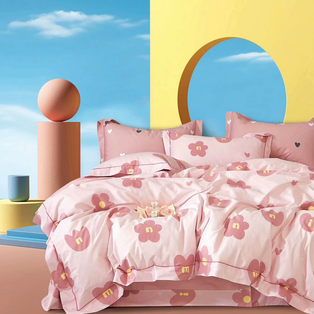 91家纺网 家纺一手货源 找家纺 （总）未来家居 JAMES KELLY （铂金凯丽）2025新款40支13376全棉印染铂金长绒棉四件套-系列6