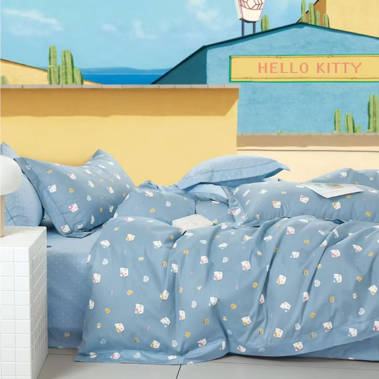 91家纺网 家纺一手货源 找家纺 （总）未来家居 JAMES KELLY （铂金凯丽）2025新款40支13376全棉印染铂金长绒棉四件套-系列6