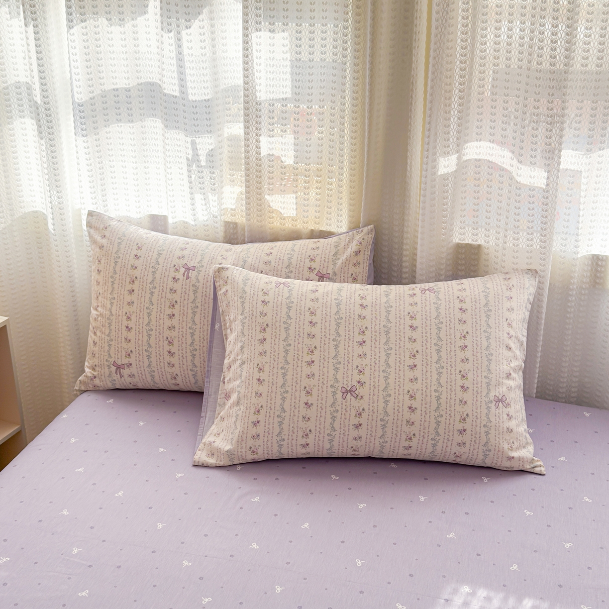 91家纺网 家纺一手货源 找家纺 （总）呗旺鹿 2026新款全棉40支12868田园卡通小清新系列四件套