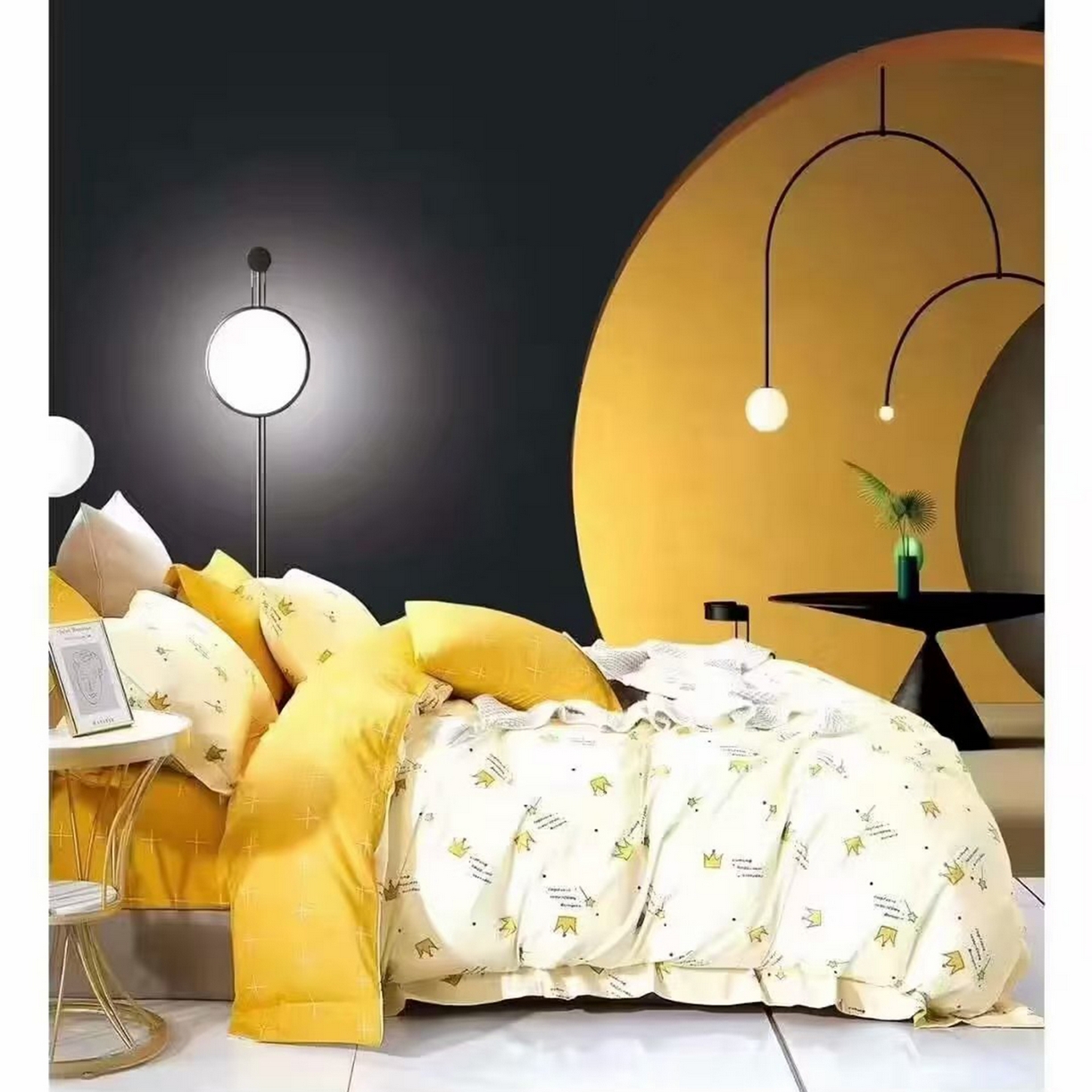 91家纺网 家纺一手货源 找家纺 （总2）未来家居 JAMES KELLY （铂金凯丽）2026新款40支13376全棉印染铂金长绒棉四件套-系列9