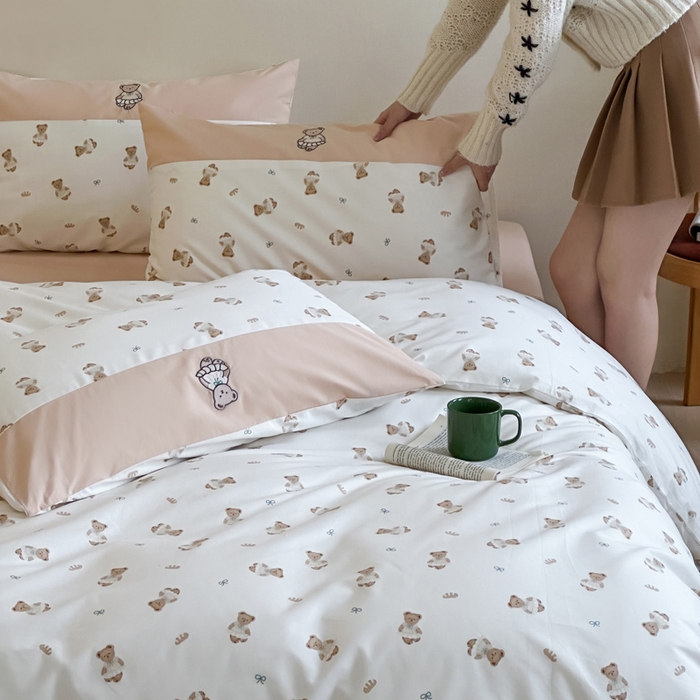 91家纺网 家纺一手货源 找家纺 卡巴伦 小刺绣拼接工艺套件 奶里奶气