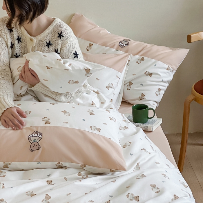 91家纺网 家纺一手货源 找家纺 卡巴伦 小刺绣拼接工艺套件 奶里奶气