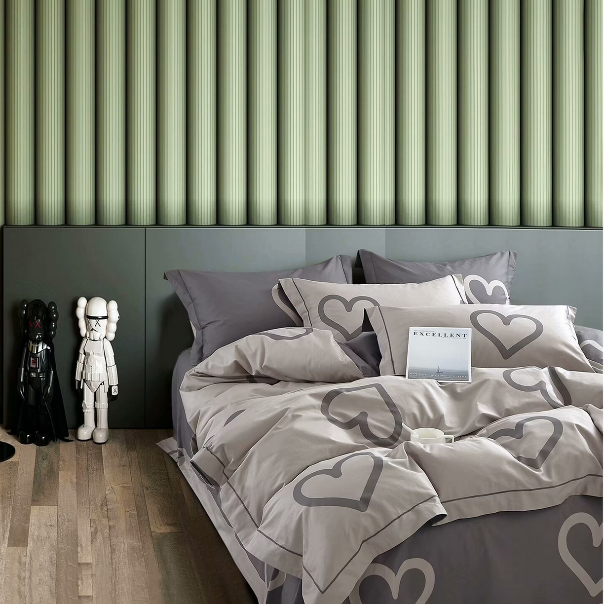 91家纺网 家纺一手货源 找家纺 （总2）未来家居 JAMES KELLY （铂金凯丽）2025新款40支13376全棉印染铂金长绒棉四件套-系列6