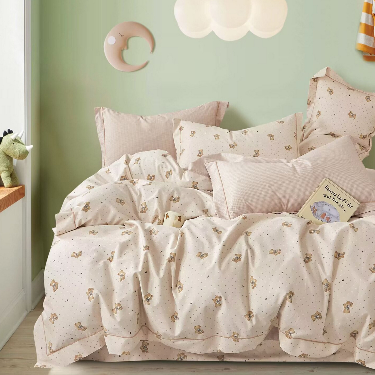 91家纺网 家纺一手货源 找家纺 （总2）未来家居 JAMES KELLY （铂金凯丽）2025新款40支13376全棉印染铂金长绒棉四件套-系列6