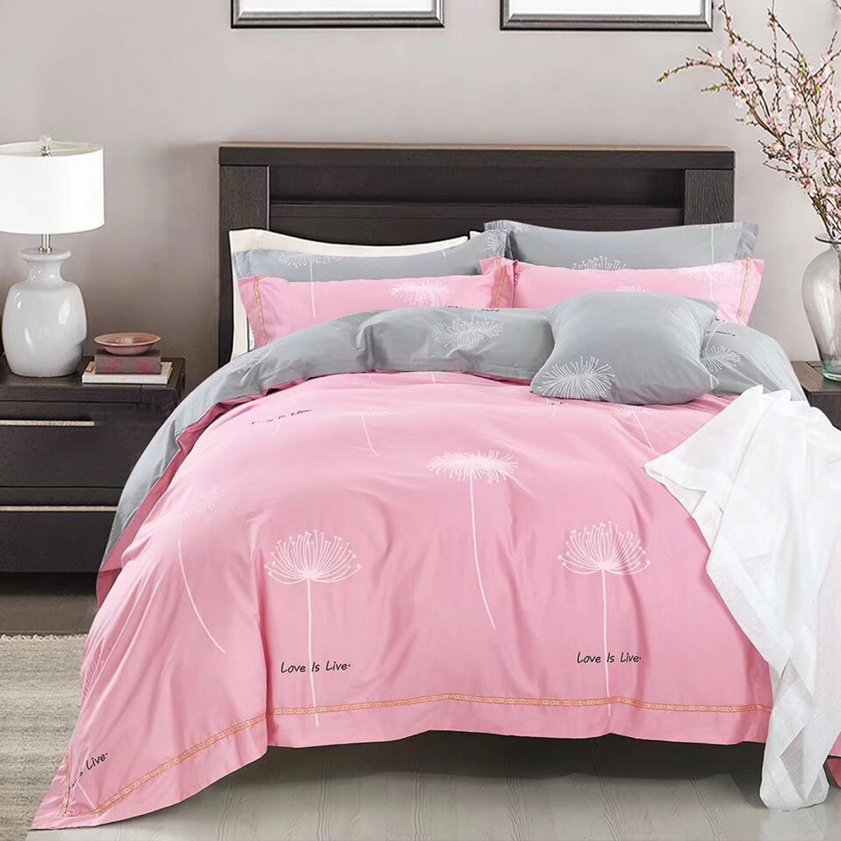 91家纺网 家纺一手货源 找家纺 （总2）未来家居 JAMES KELLY （铂金凯丽）2025新款40支13376全棉印染铂金长绒棉四件套-系列6