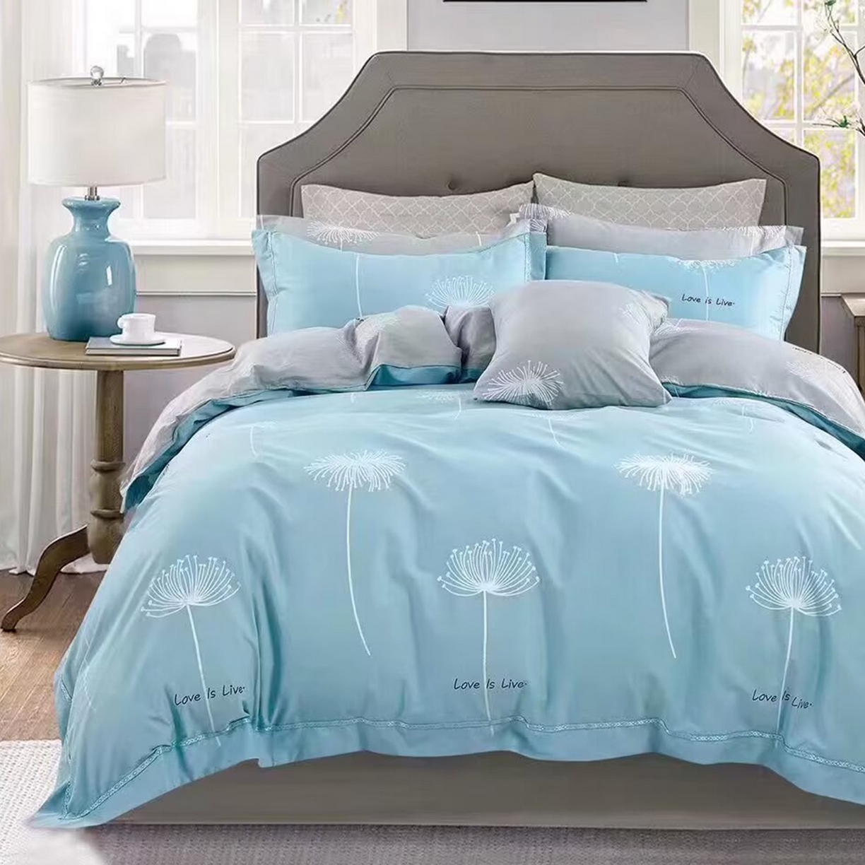 91家纺网 家纺一手货源 找家纺 （总2）未来家居 JAMES KELLY （铂金凯丽）2025新款40支13376全棉印染铂金长绒棉四件套-系列6