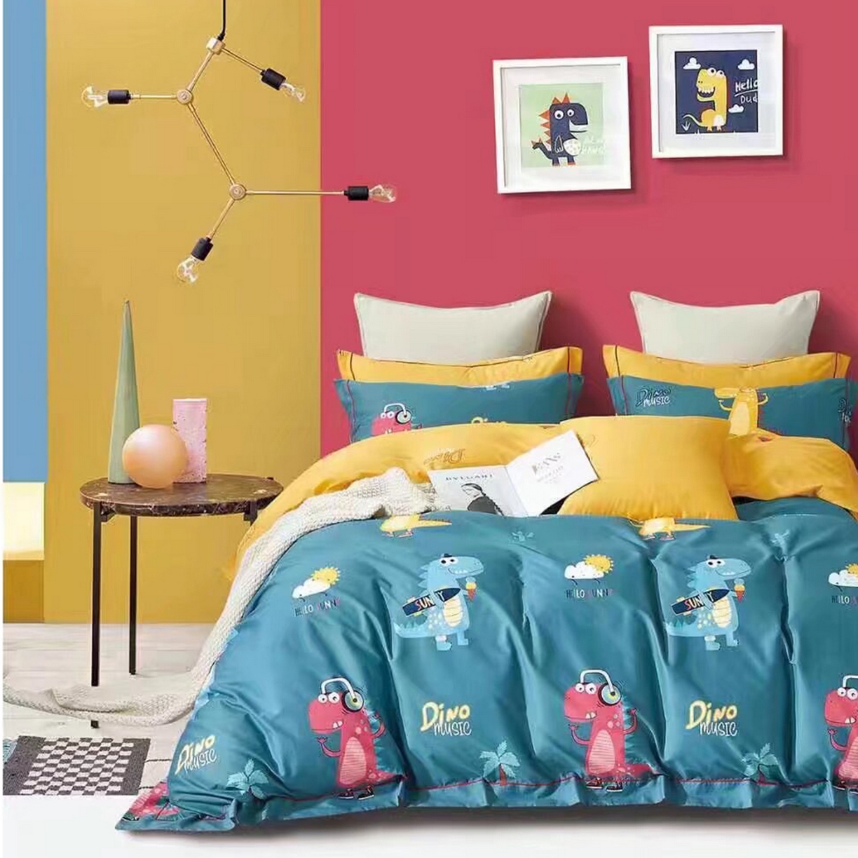 91家纺网 家纺一手货源 找家纺 （总2）未来家居 JAMES KELLY （铂金凯丽）2025新款40支13376全棉印染铂金长绒棉四件套-系列6