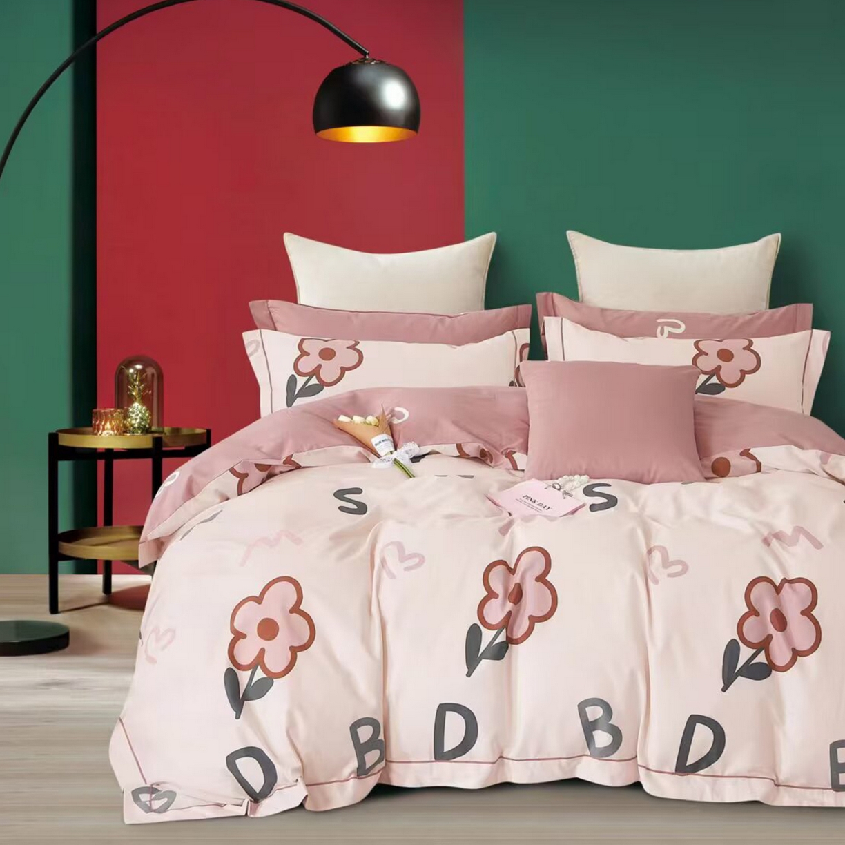 91家纺网 家纺一手货源 找家纺 （总2）未来家居 JAMES KELLY （铂金凯丽）2025新款40支13376全棉印染铂金长绒棉四件套-系列6