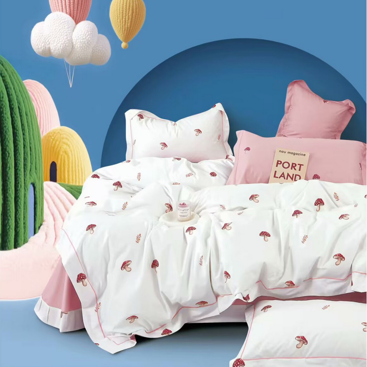 91家纺网 家纺一手货源 找家纺 （总2）未来家居 JAMES KELLY （铂金凯丽）2025新款40支13376全棉印染铂金长绒棉四件套-系列6