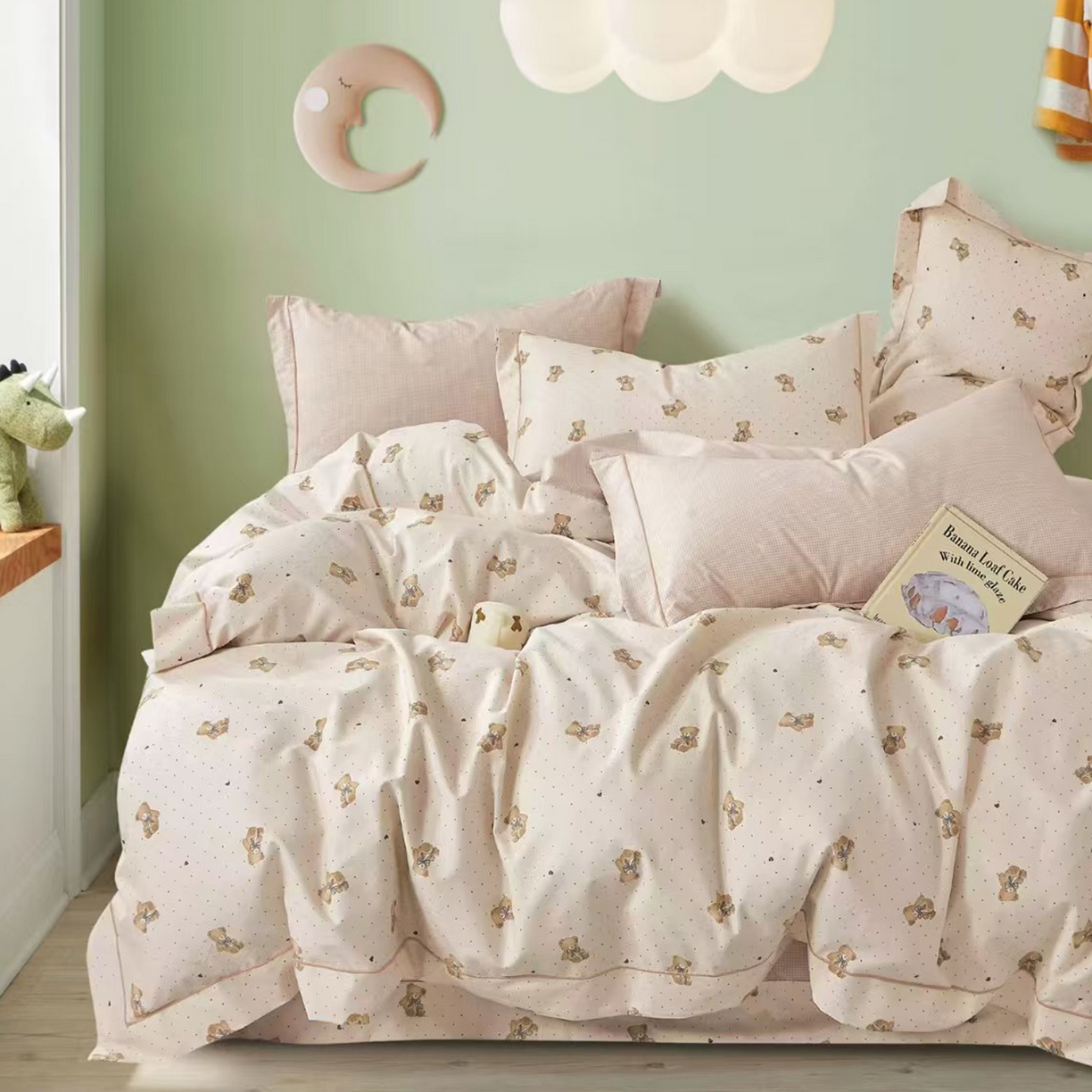 91家纺网 家纺一手货源 找家纺 （总）未来家居 JAMES KELLY （铂金凯丽）2025新款40支13376全棉印染铂金长绒棉四件套-系列8