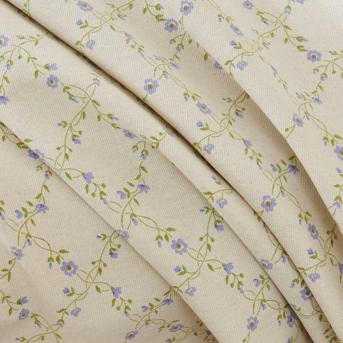 91家纺网 家纺一手货源 找家纺 爱彼家纺 2026新款原棉老粗布烫画老粗布印花系列单床单凉席席子三件套 菱形诺溪