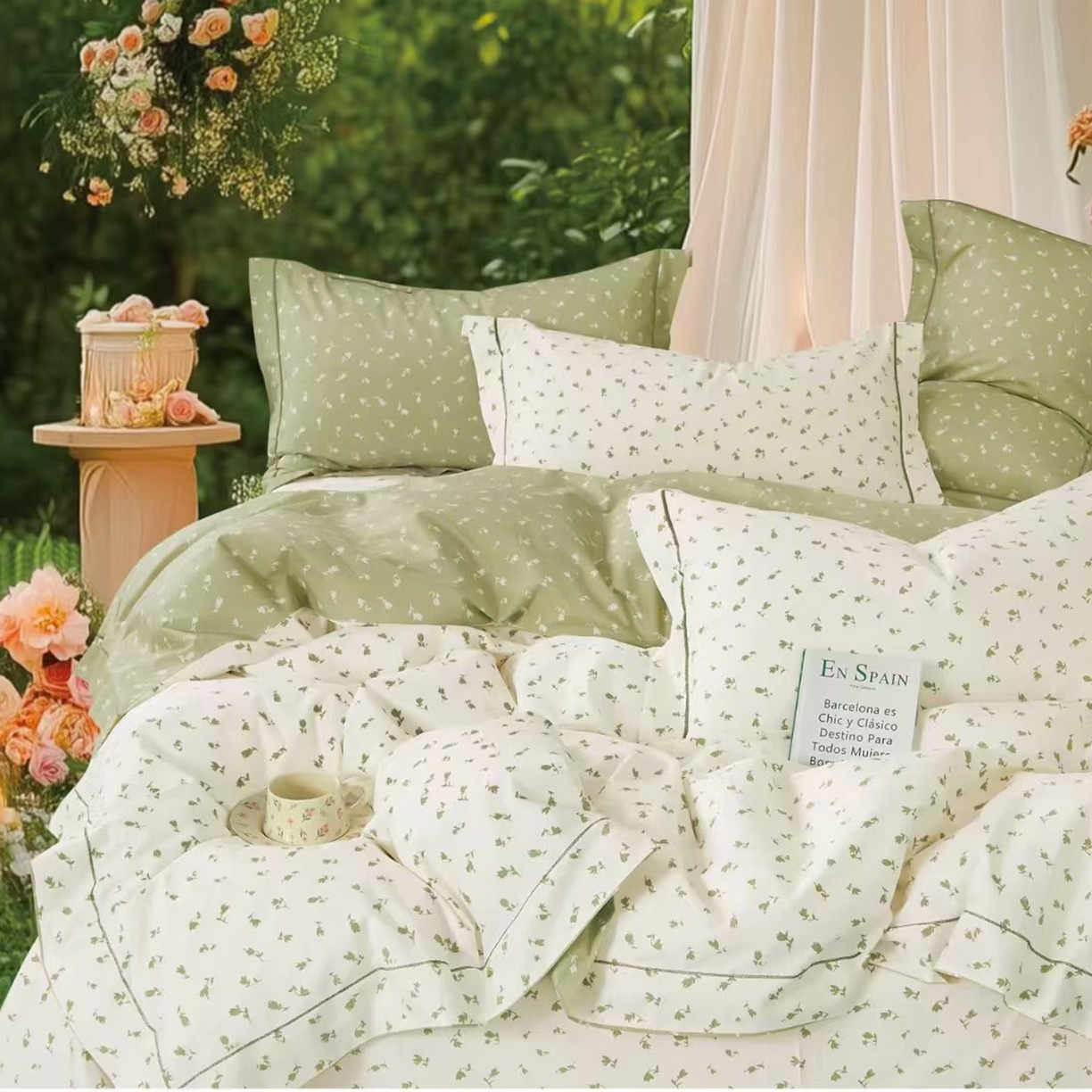 91家纺网 家纺一手货源 找家纺 （总2）未来家居 JAMES KELLY （铂金凯丽）2025新款40支13376全棉印染铂金长绒棉四件套-系列8