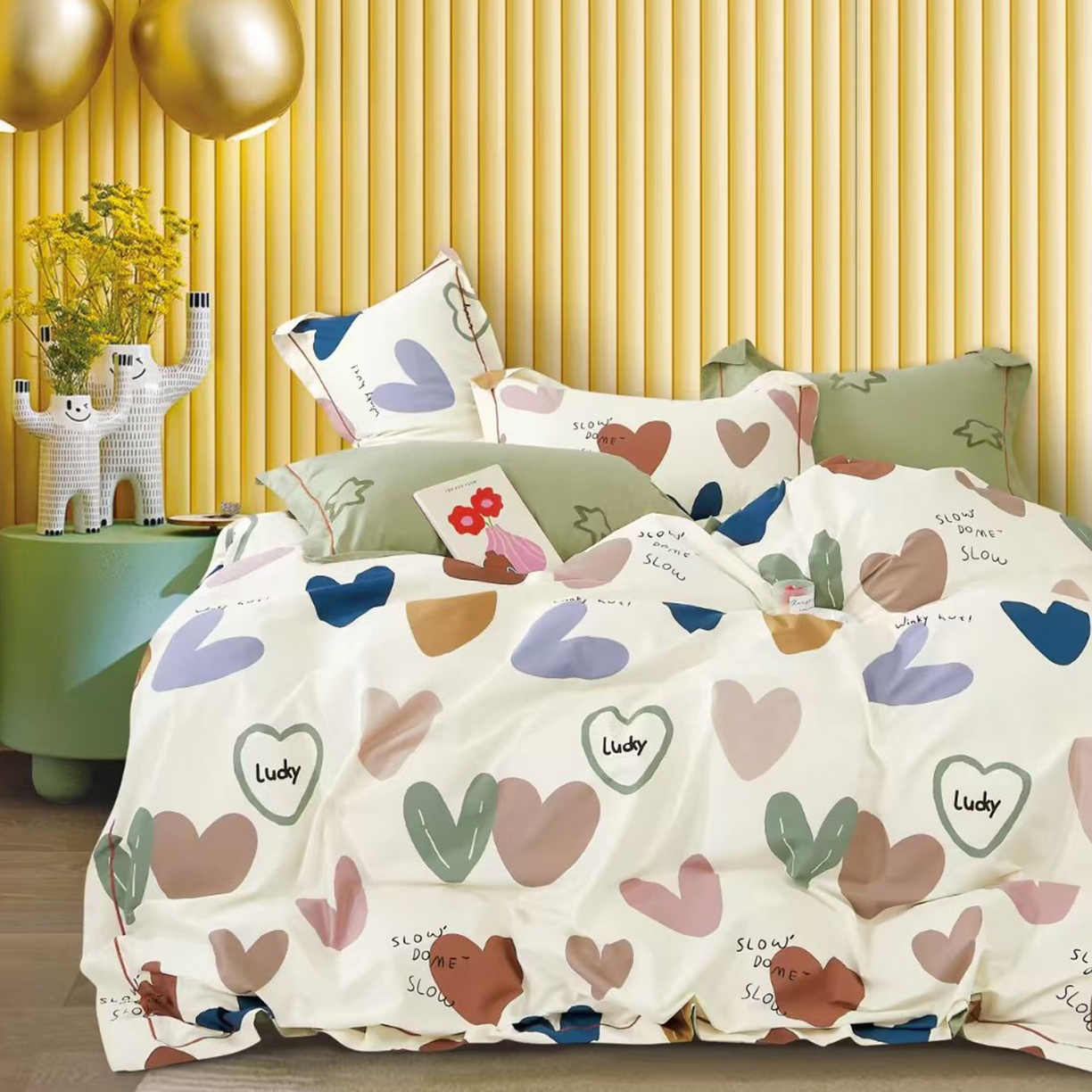 91家纺网 家纺一手货源 找家纺 （总2）未来家居 JAMES KELLY （铂金凯丽）2025新款40支13376全棉印染铂金长绒棉四件套-系列8