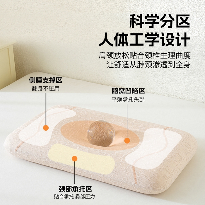 91家纺网 家纺一手货源 找家纺 （总）帛茗轩家居 2026新款DIAO面包护颈枕 枕头枕芯