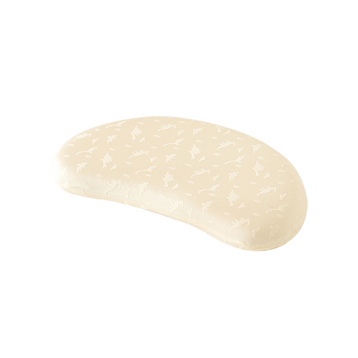 91家纺网 家纺一手货源 找家纺 （总）帛茗轩家居 2026新款月牙硅胶枕（恐龙面料） 枕头枕芯