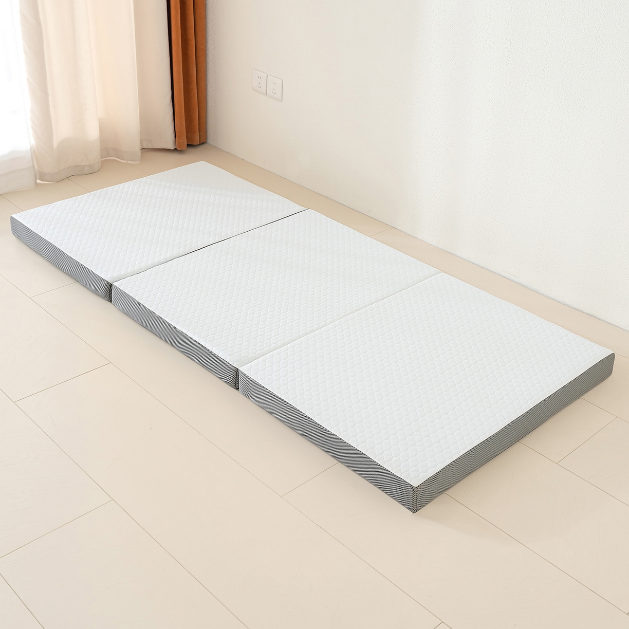 91家纺网 家纺一手货源 找家纺 （总）帛茗轩家居 2026春夏新款三折叠床垫（尺寸可定制 价位在199-599）