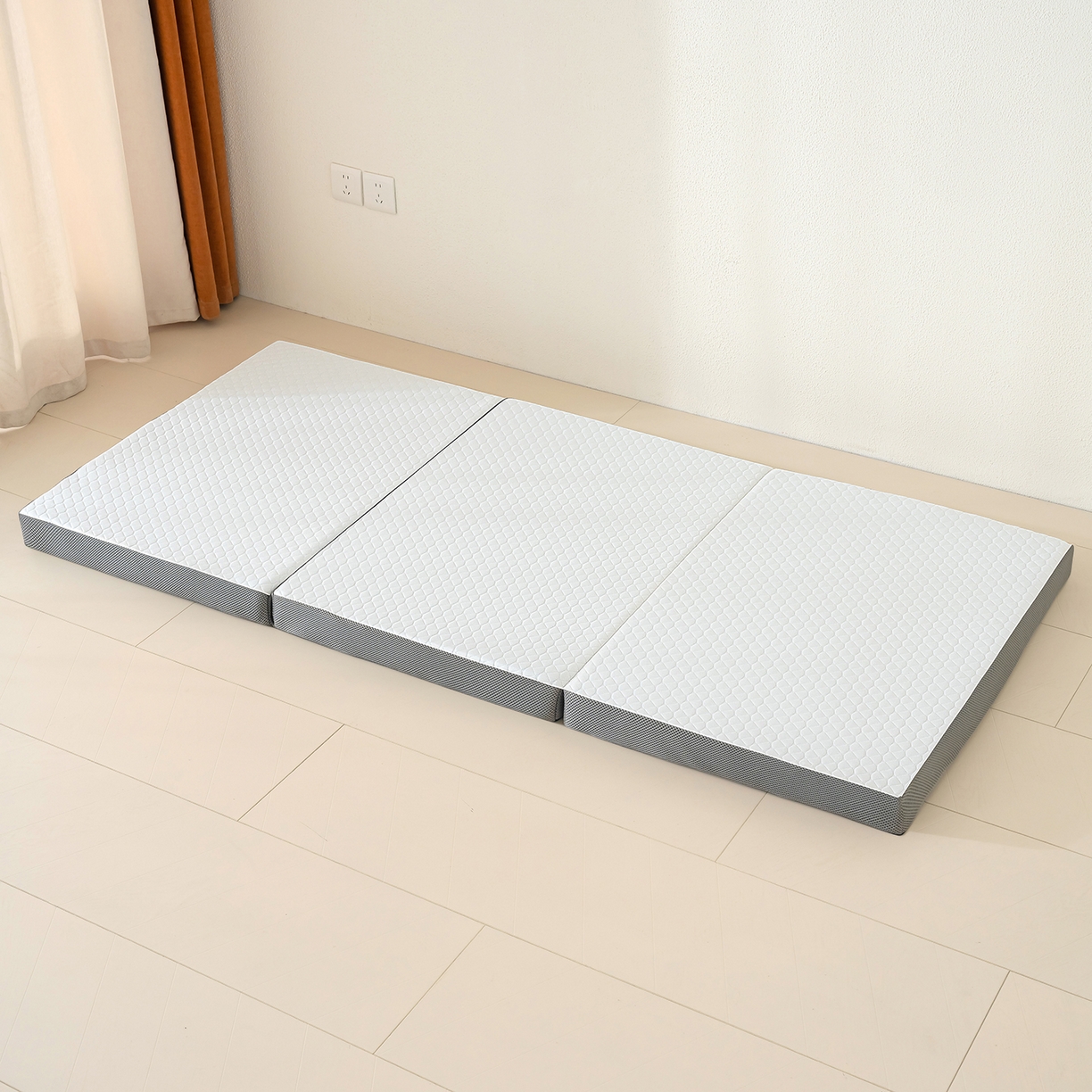 91家纺网 家纺一手货源 找家纺 （总）帛茗轩家居 2026春夏新款三折叠床垫（尺寸可定制 价位在199-599）