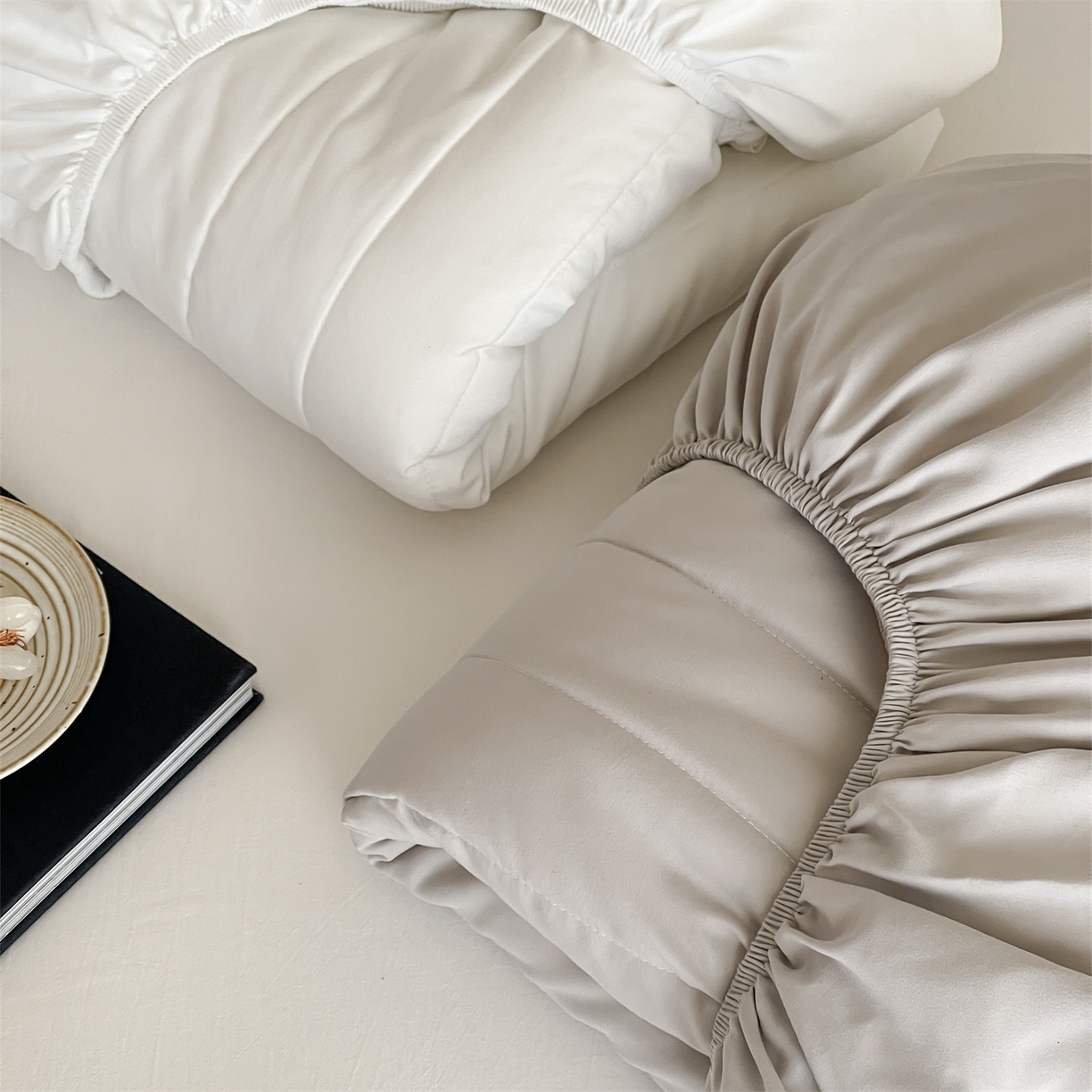 91家纺网 家纺一手货源 找家纺 （总）三味舒屋 2026新款三防功能夹棉床笠床垫保护罩（严格控价：券后135/155/165）