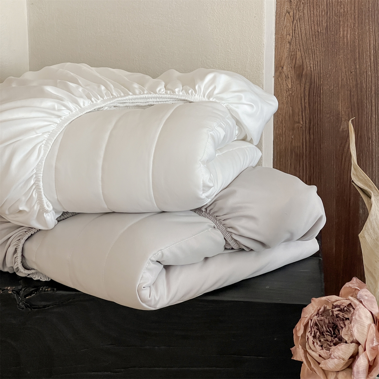 91家纺网 家纺一手货源 找家纺 （总）三味舒屋 2026新款三防功能夹棉床笠床垫保护罩（严格控价：券后135/155/165）