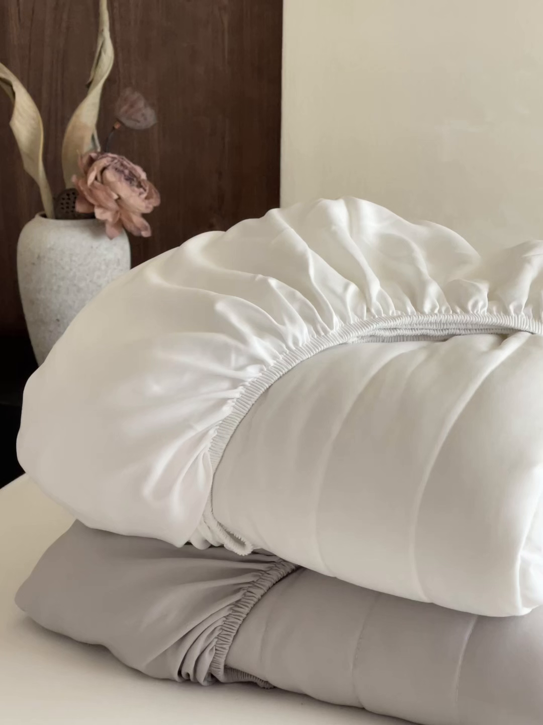 91家纺网 家纺一手货源 找家纺 三味舒屋 2026新款三防功能夹棉床笠床垫保护罩（严格控价：券后135/155/165） 净月灰