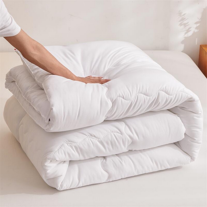 91家纺网 家纺一手货源 找家纺 （总）啊雅家居 2026新款大量备货可订做酒店民宿压花磨毛冬被子被芯