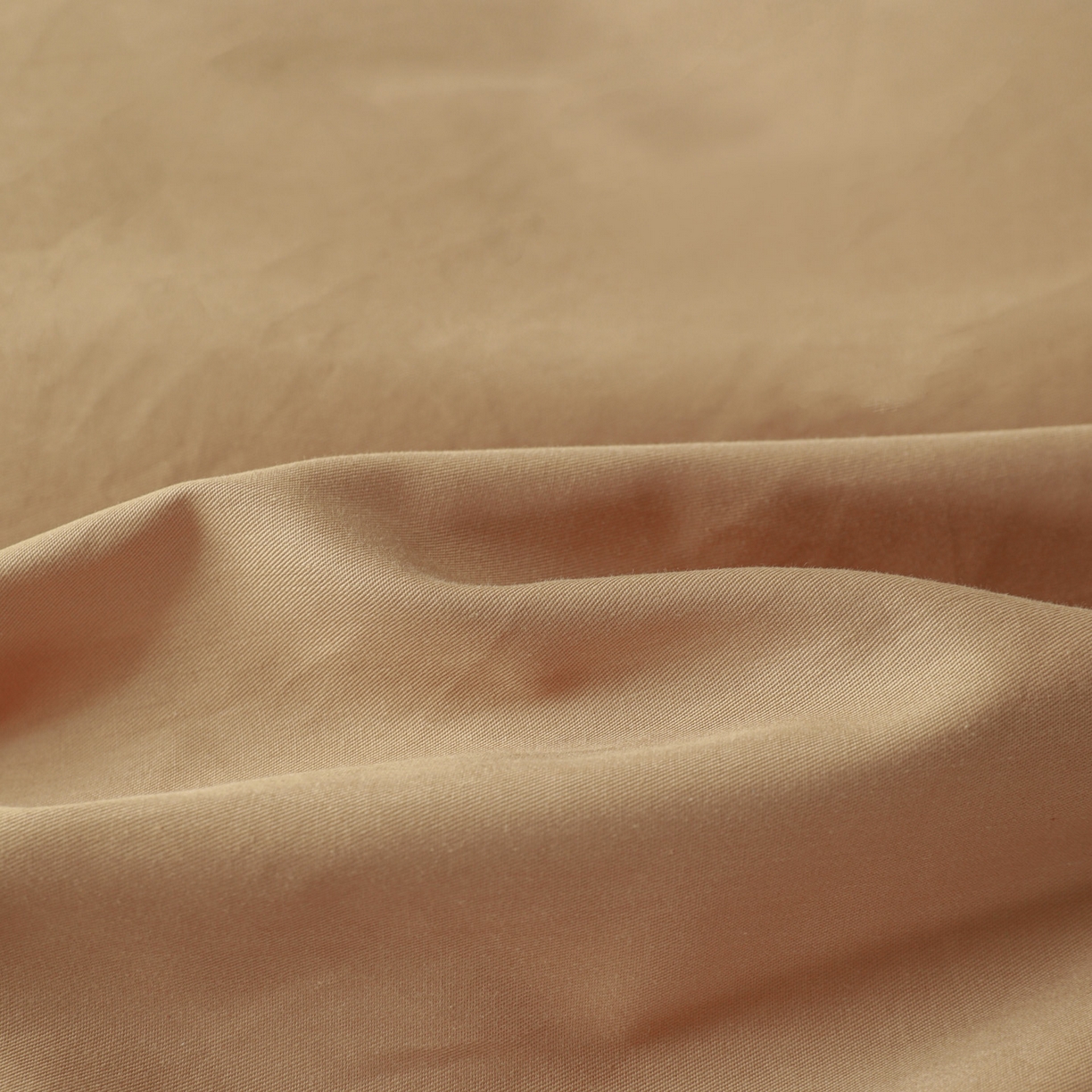 91家纺网 家纺一手货源 找家纺 盛馨家纺 2026新款40长绒棉ins美拉德色系纯色双拼全棉单品被套 黄琉璃+云光黄