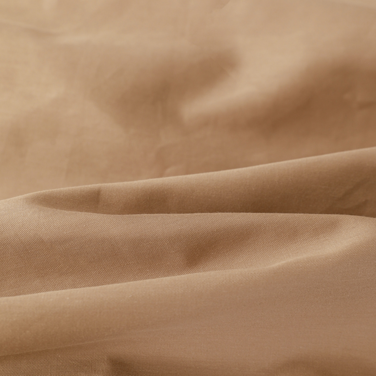 91家纺网 家纺一手货源 找家纺 盛馨家纺 2026新款40长绒棉ins美拉德色系纯色双拼全棉单品被套 黄琉璃