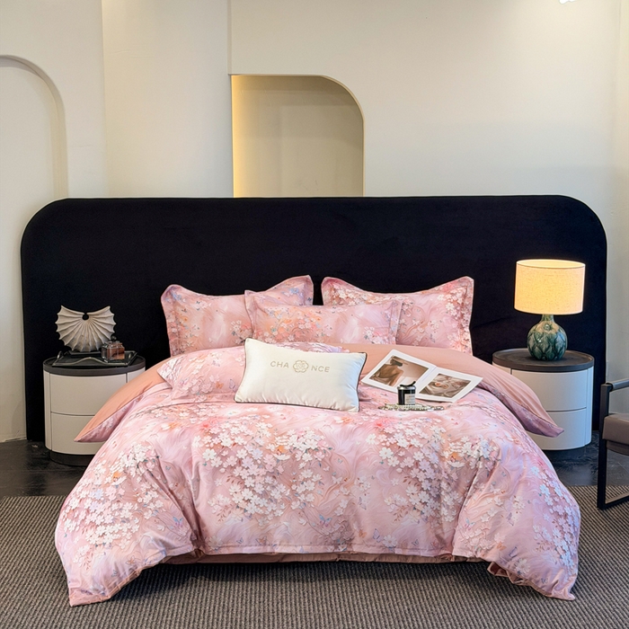 91家纺网 家纺一手货源 找家纺 （总）棠颂家纺 2026新款全棉陶瓷磨毛数码印花四件套（控价不低于150元）