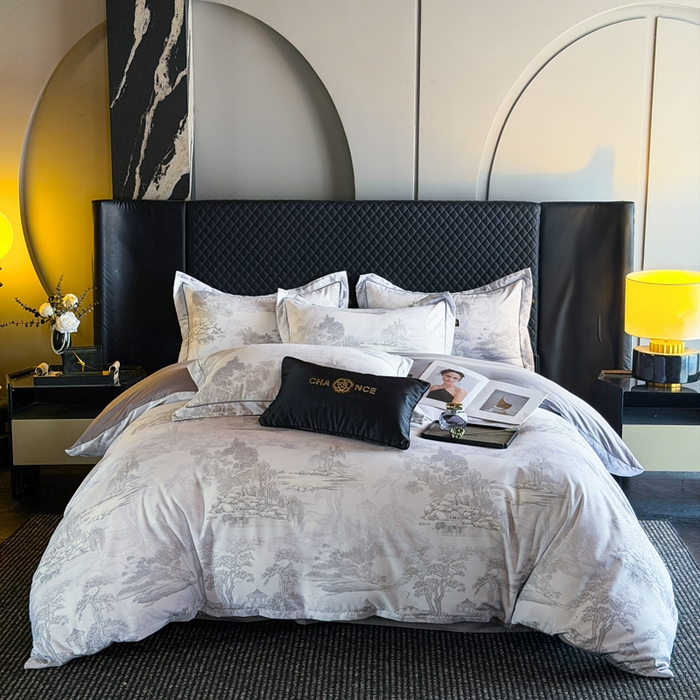 91家纺网 家纺一手货源 找家纺 （总）棠颂家纺 2026新款全棉陶瓷磨毛数码印花四件套（控价不低于150元）