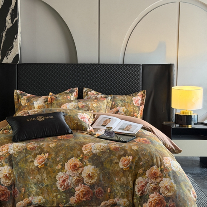 91家纺网 家纺一手货源 找家纺 （总）棠颂家纺 2026新款全棉陶瓷磨毛数码印花四件套（控价不低于150元）