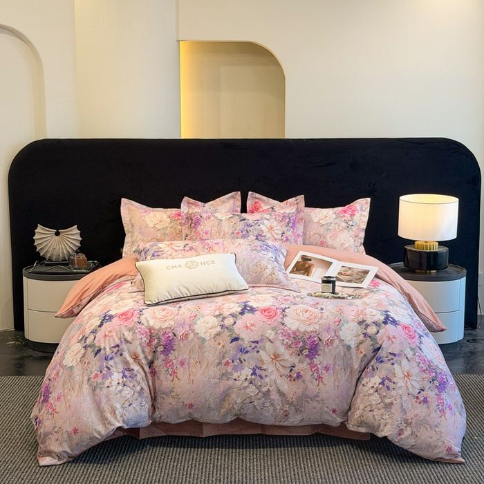 91家纺网 家纺一手货源 找家纺 （总）棠颂家纺 2026新款全棉陶瓷磨毛数码印花四件套（控价不低于150元）