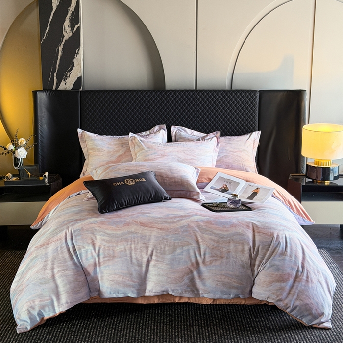 91家纺网 家纺一手货源 找家纺 （总）棠颂家纺 2026新款全棉陶瓷磨毛数码印花四件套（控价不低于150元）