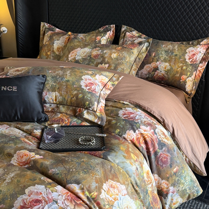 91家纺网 家纺一手货源 找家纺 （总）棠颂家纺 2026新款全棉陶瓷磨毛数码印花四件套（控价不低于150元）